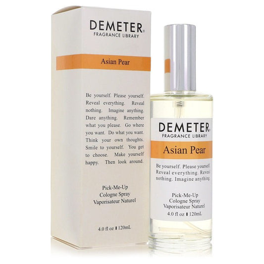 Demeter Asian Pear Cologne by Demeter Cologne Spray (Unisex) 4 oz