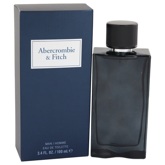 First Instinct Blue by Abercrombie & Fitch Eau De Toilette Spray 3.4 oz