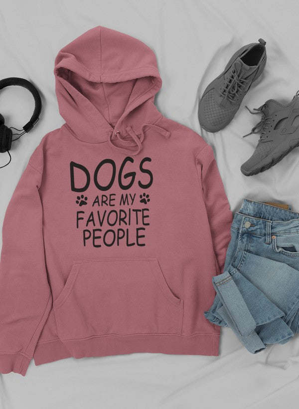 Dogs Are My Favorite People Hoodie