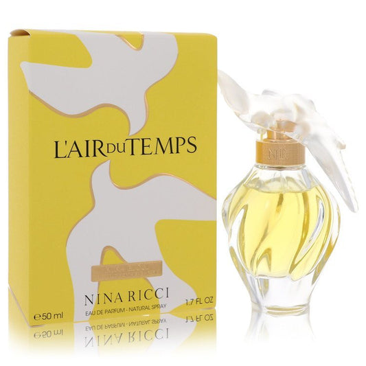 L'AIR DU TEMPS by Nina Ricci Eau De Parfum Spray with Bird Cap 1.7 oz