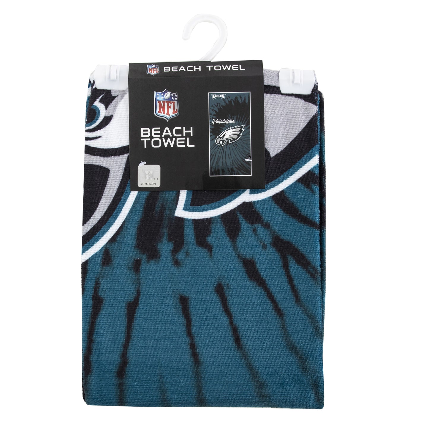 Eagles OFFICIAL NFL "Psychedelic" Beach Towel; 30" x 60"