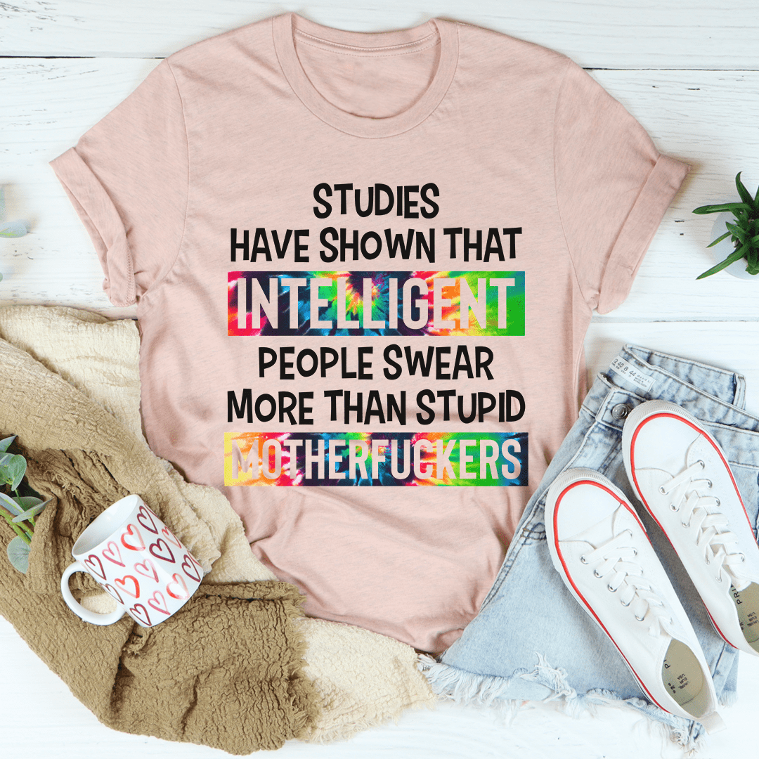 Intelligent People Swear T-Shirt