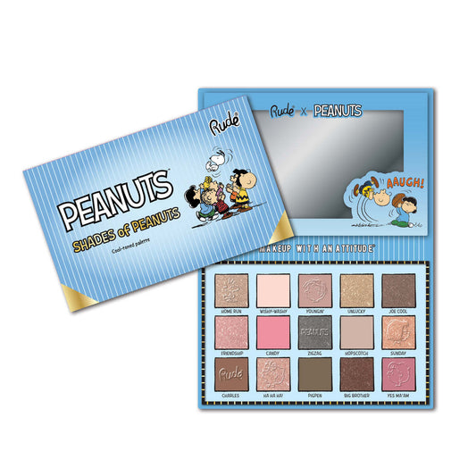 RUDE Shades of Peanuts Eyeshadow Palette