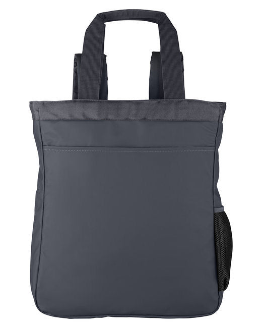 Men's Reflective Convertible Backpack Tote - BLACK/ CARBON - OS