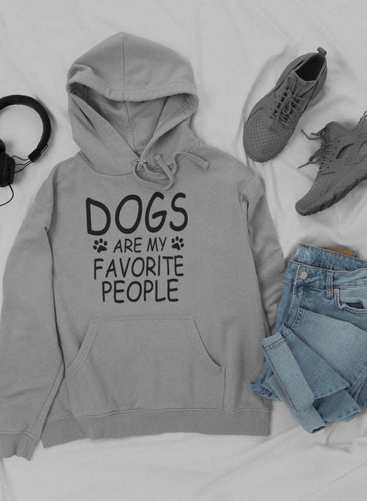 Dogs Are My Favorite People Hoodie