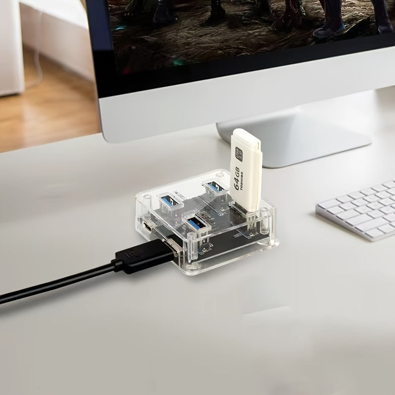 USB HUB; 4 Port USB 3.0 HUB; Ultra Slim Portable Data Hub Applicable For IMac Pro; MacBook Air; Mac Mini/Pro; Surface Pro; Notebook PC; Laptop; USB Flash Drives; Tesla Model 3 And Mobile HDD