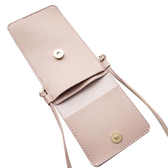 Multi Mini Transparent Phone And Credit Card Holder Cross Body Bag