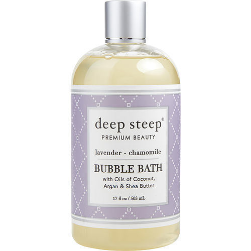 DEEP STEEP by Deep Steep LAVENDER-CHAMOMILE BUBBLE BATH 17 OZ